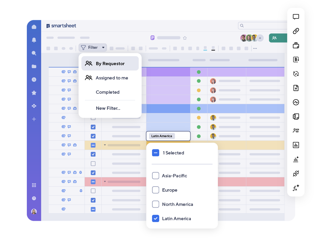 Grid View Features