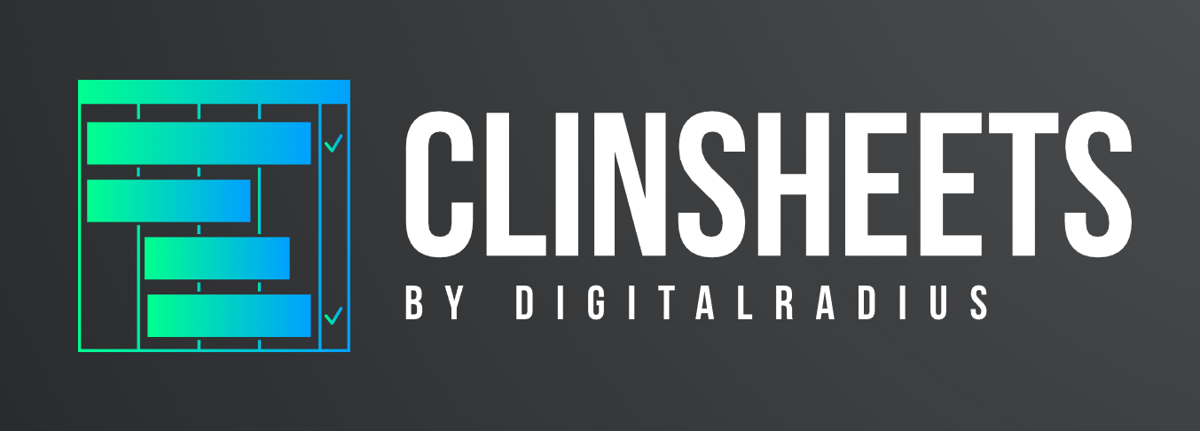 Clinsheets by Digital Radius
